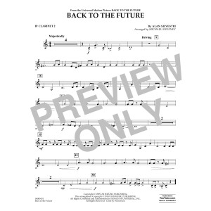 Back to the Future - Bb Clarinet 2