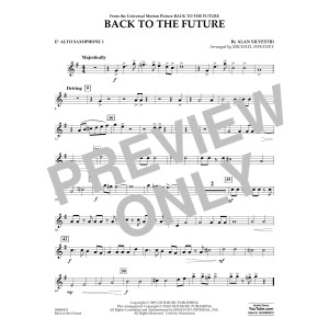 Back to the Future - Eb Alto Saxophone 1