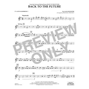 Back to the Future - Eb Alto Saxophone 2