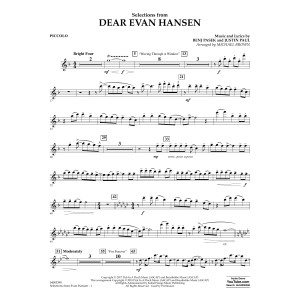 Selections from Dear Evan Hansen - Piccolo
