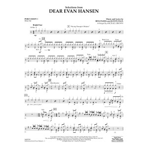Selections from Dear Evan Hansen - Percussion 1