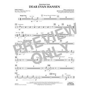 Selections from Dear Evan Hansen - Percussion 2