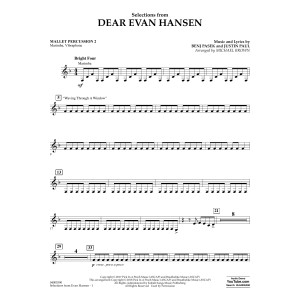 Selections from Dear Evan Hansen - Mallet Percussion 2