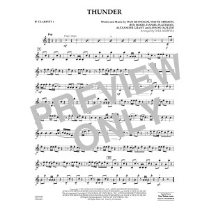 Thunder - Bb Clarinet 1