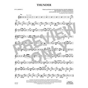 Thunder - Bb Clarinet 2