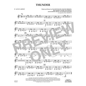 Thunder - Eb Alto Clarinet