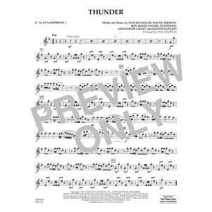 Thunder - Eb Alto Saxophone 1