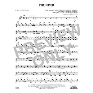 Thunder - Eb Alto Saxophone 2