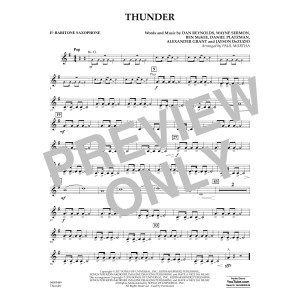 Thunder - Eb Baritone Saxophone