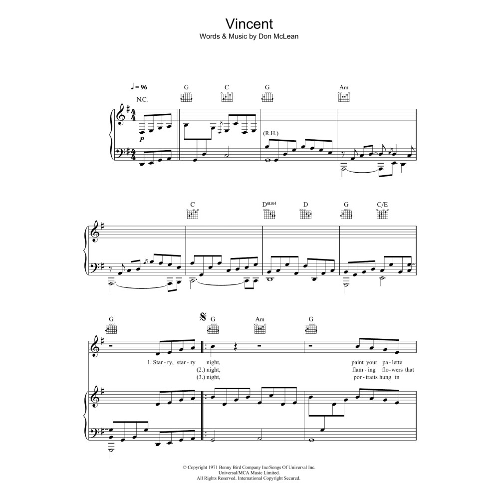 Vincent (Starry Starry Night)