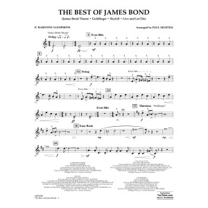 The Best of James Bond - Eb Baritone Saxophone