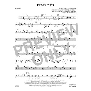 Despacito (arr. Paul Murtha) - Bassoon
