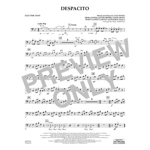 Despacito (arr. Paul Murtha) - Electric Bass