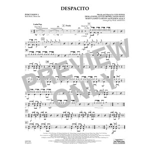 Despacito (arr. Paul Murtha) - Percussion 1