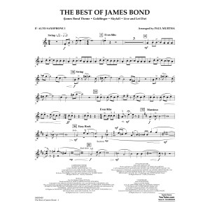 The Best of James Bond - Eb Alto Saxophone 1