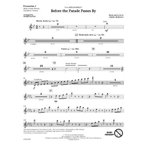 Before The Parade Passes By - Percussion 1