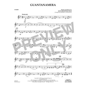 Guantanamera - F Horn
