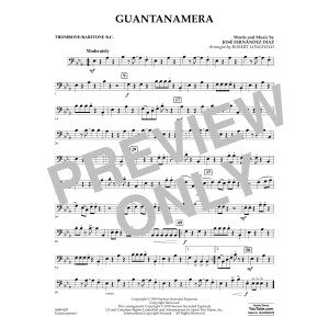 Guantanamera - Trombone/Baritone B.C.