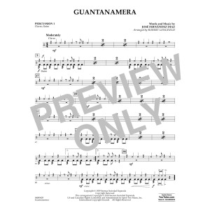 Guantanamera - Percussion 1