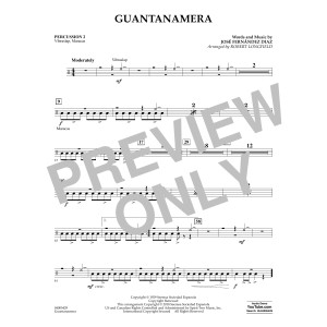 Guantanamera - Percussion 2