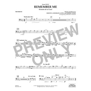 Remember Me (from Coco) (arr. Johnnie Vinson) - Trombone