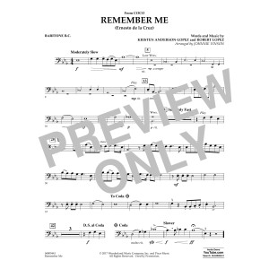 Remember Me (from Coco) (arr. Johnnie Vinson) - Baritone B.C.