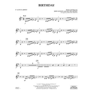 Birthday - Eb Alto Clarinet