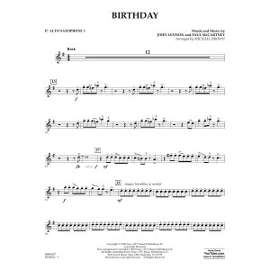 Birthday - Eb Alto Saxophone 1