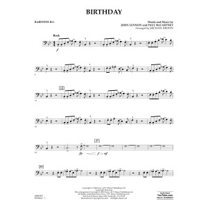 Birthday - Baritone B.C.
