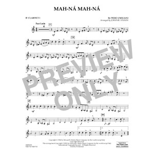 Mah-ná Mah-ná - Bb Clarinet 1
