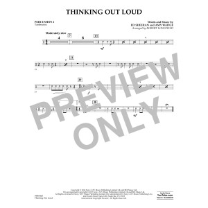 Thinking Out Loud - Percussion 2