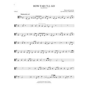 How Far I'll Go (from Moana)