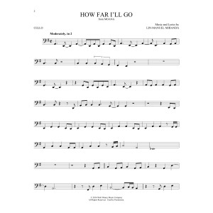 How Far I'll Go (from Moana)