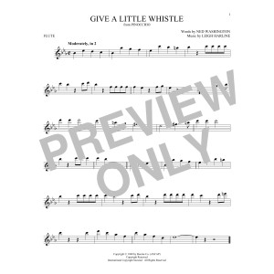 Give A Little Whistle (from Pinocchio)