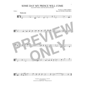 Some Day My Prince Will Come (from Snow White And The Seven Dwarfs)