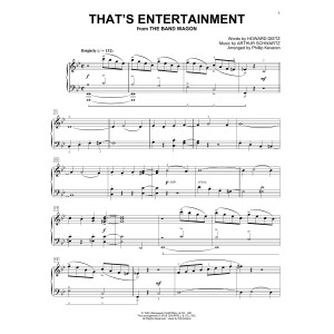 That's Entertainment (arr. Phillip Keveren)