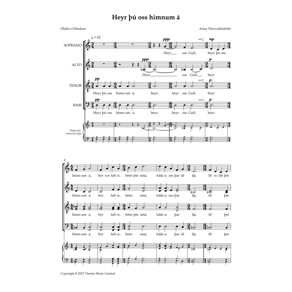 Heyr Þu Oss Himnum AA