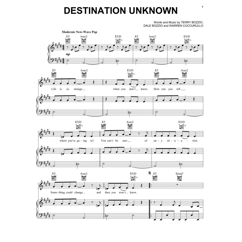 Destination Unknown