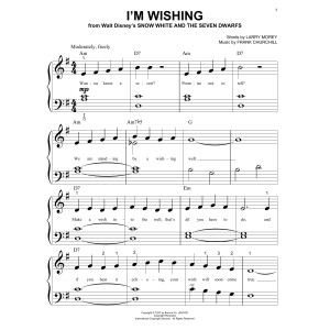 I'm Wishing (from Snow White And The Seven Dwarfs)