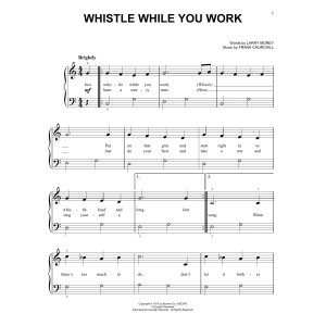 Whistle While You Work (from Snow White And The Seven Dwarfs)
