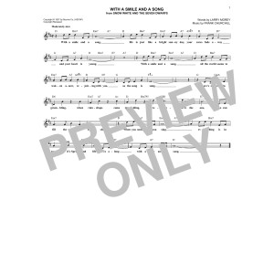With A Smile And A Song (from Snow White And The Seven Dwarfs)