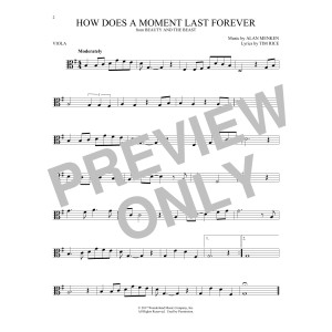How Does A Moment Last Forever (from Beauty And The Beast)