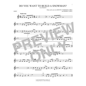 Do You Want To Build A Snowman? (from Frozen)