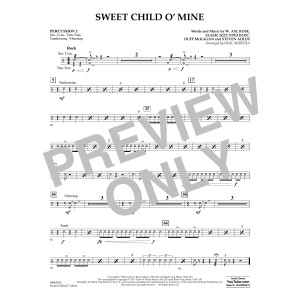 Sweet Child o' Mine - Percussion 2