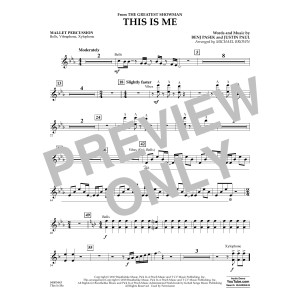 This Is Me (from The Greatest Showman) - Mallet Percussion