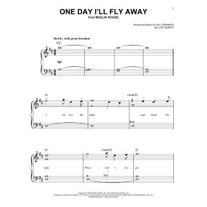 One Day I'll Fly Away (from Moulin Rouge)