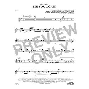 See You Again - Oboe