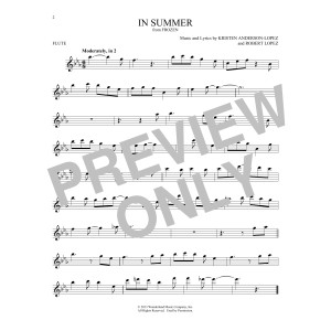 In Summer (from Frozen)