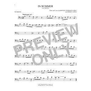 In Summer (from Frozen)