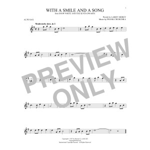 With A Smile And A Song (from Snow White And The Seven Dwarfs)